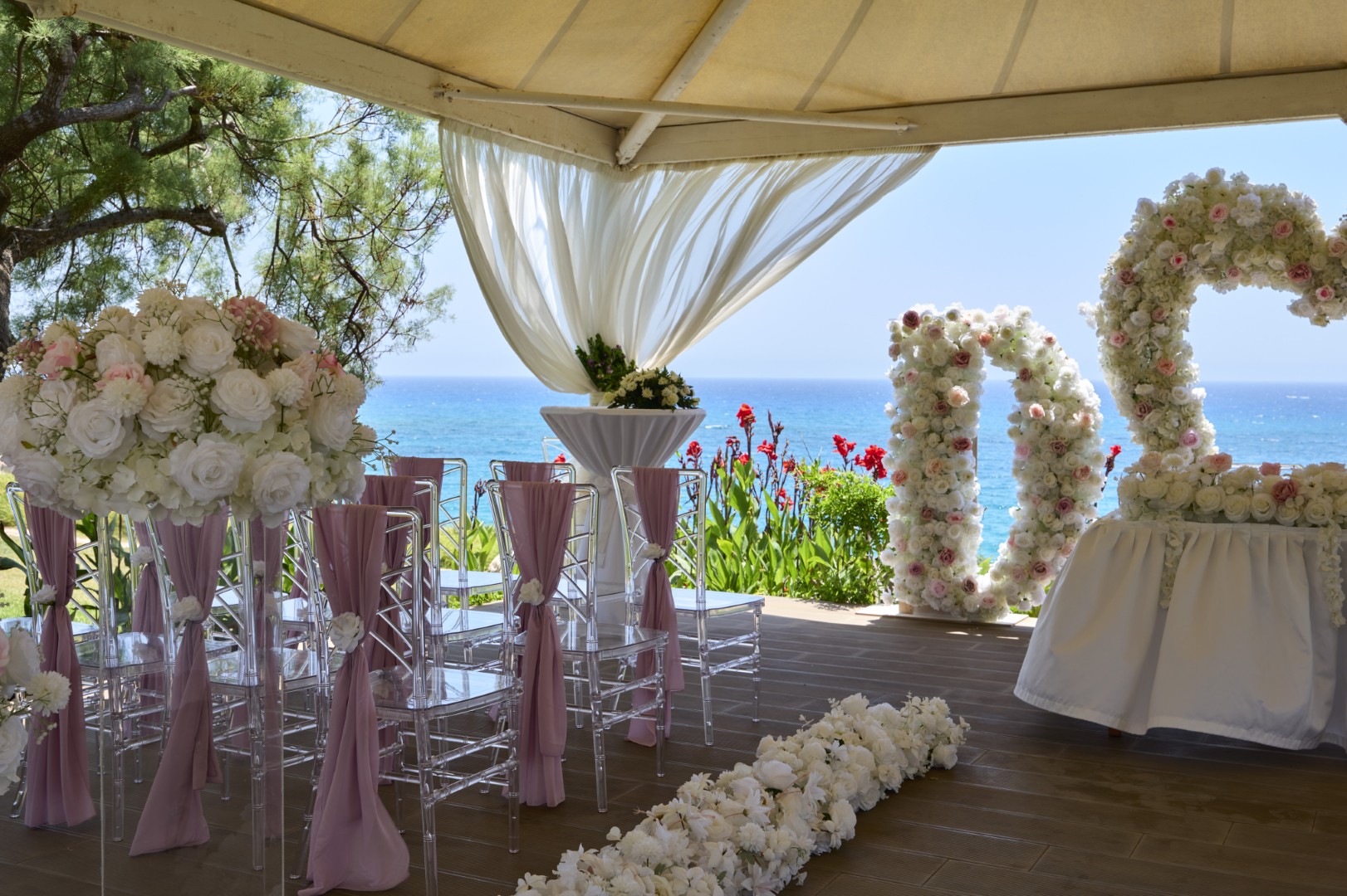 Book your wedding day in Atlantica Sungarden Beach Hotel